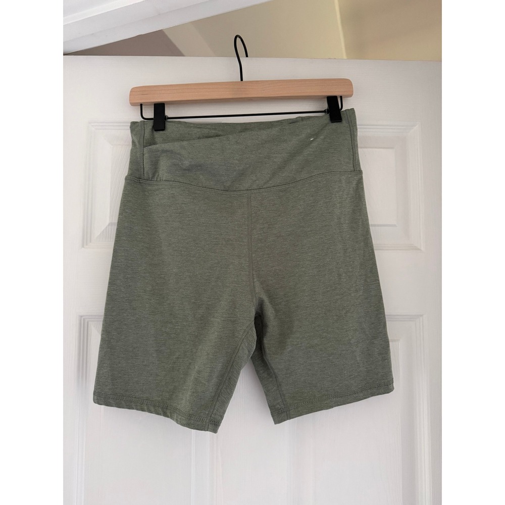 Outdoor Voices Womens Green Bike Shorts Activewear Athleisure - Picture 4 of 4